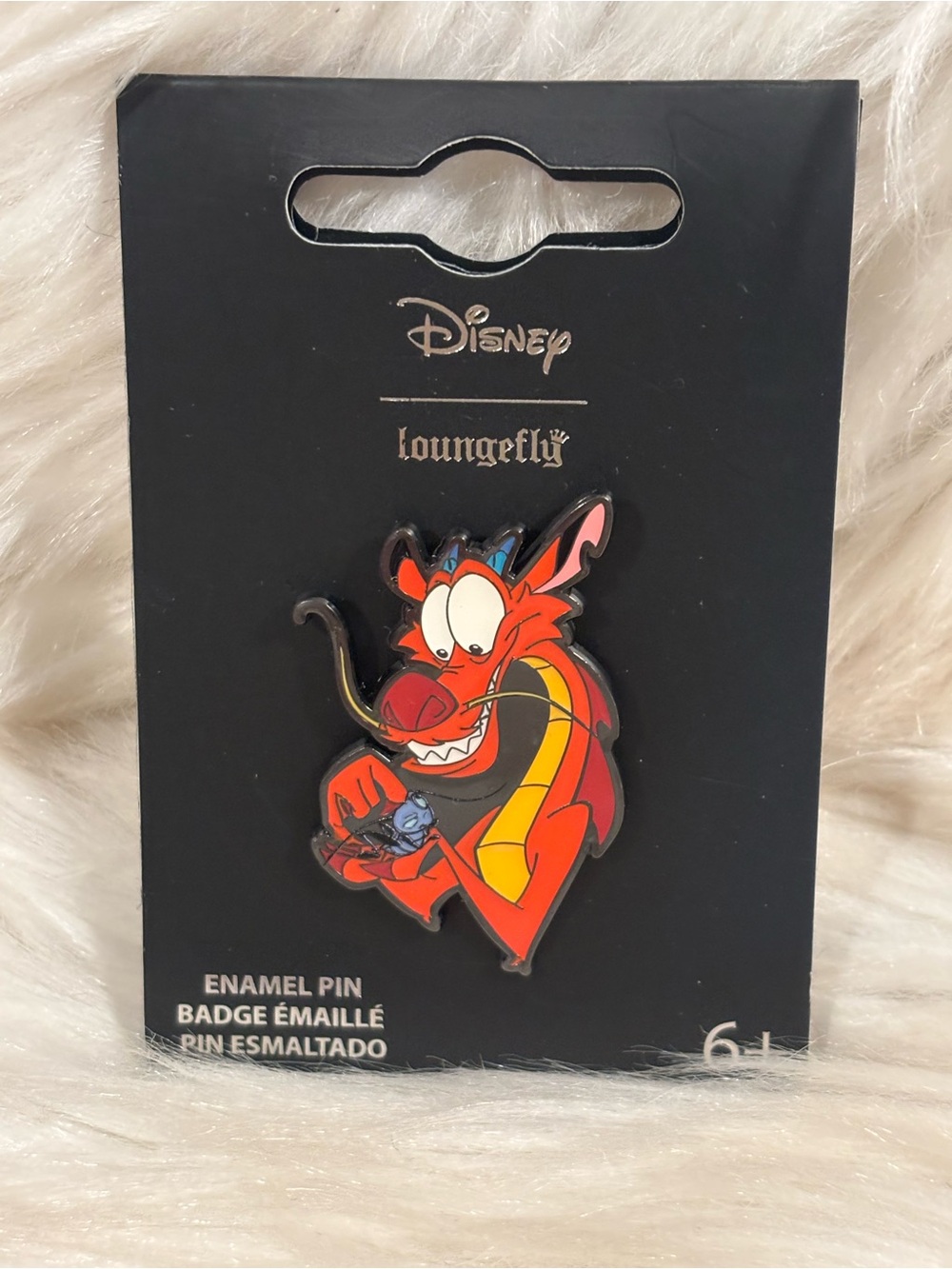 Loungefly Disney Mulan Mushu Cri-Kee Enamel Pin